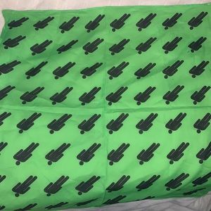 Green billie eilish bandana